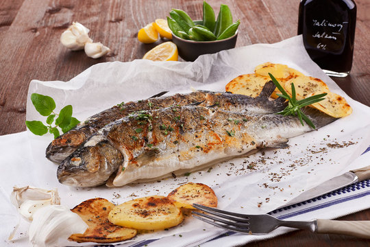 Barbecue Trout