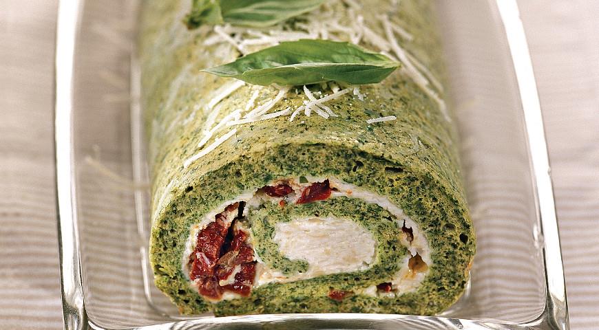 Spinach roll