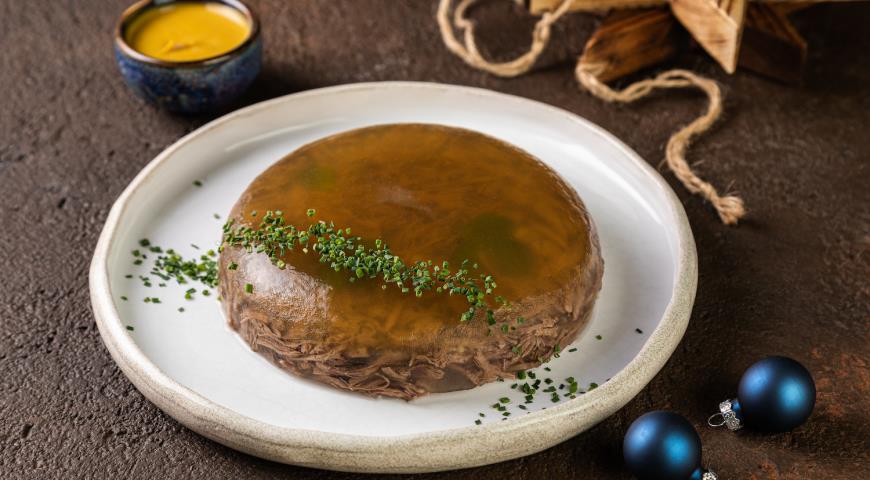 Homemade aspic